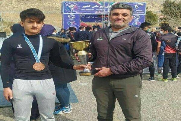 نایب قهرمانی تیم دوگانه کردستان در رقابت های کشوری